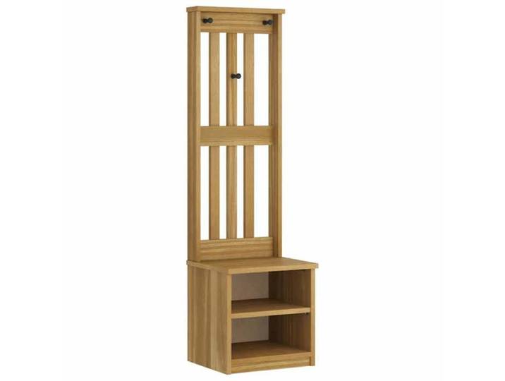851251& Portemanteau - Armoire de Vestiaire SANDNES 45x40x159 5 cm bois massif pin