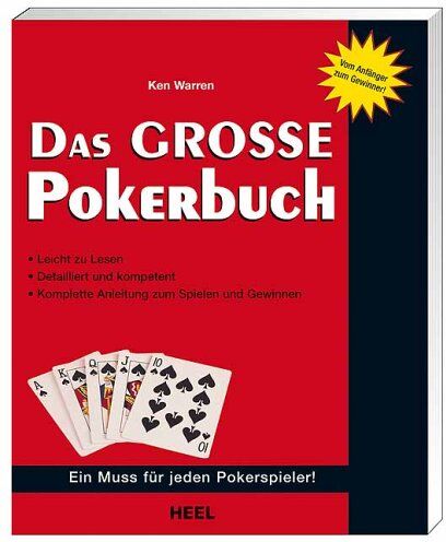Ken Warren - Das große Pokerbuch: Leicht verständlich, Detailliert und kompetent - Preis vom 09.10.2026 07:28:09 h