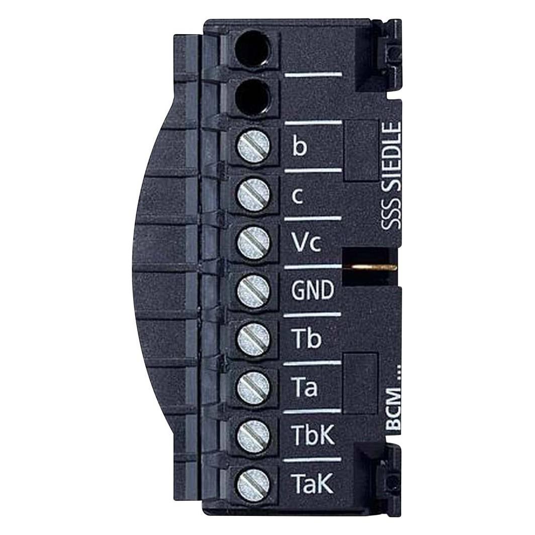 Siedle BCMC/BCMM 650-. Klemmblock f.Bus-Kamera-Modul Schwarz 029921 (200029921-00)