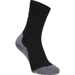 McKINLEY Herren Outdoor-Strümpfe Flo Crew, Größe 42-44 in Schwarz Schwarz