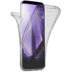 moex Double Case Samsung Galaxy S8 Plus Silikon 360 Grad Schutz