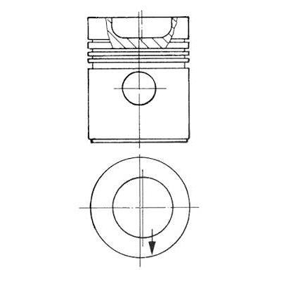 Kolbenschmidt Kolben [Hersteller-Nr. 92144800]