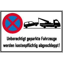 SAFETYMARKING Verbotsschild Absolutes Haltverbot Aluminium (B x H) 1000 mm x 600 mm 1 St. 11.5995