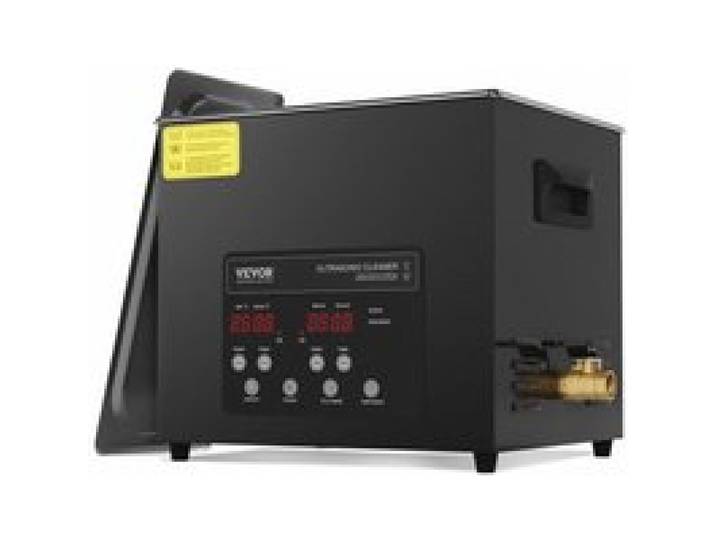 Nettoyeur à Ultrasons Numérique 10 L Machine de Nettoyage à Ultrasons 240 W avec Mode Doux et Dégazage Amélioré avec Chauffage