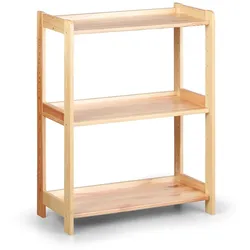 Holzregal, 3 Regalböden, 890 x 680 x 335 mm