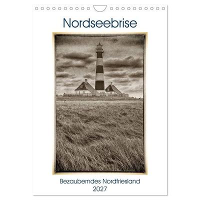 Nordseebrise - Bezauberndes Nordfriesland (Wandkalender 2027 DIN A4 hoch), CALVENDO Monatskalender