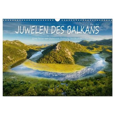 Juwelen des Balkans (Wandkalender 2027 DIN A3 quer), CALVENDO Monatskalender