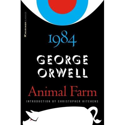 Animal Farm and 1984, Gebundene Ausgabe von George Orwell,Christopher Hitchens, Houghton Mifflin Company, 978-0-15-101026-4