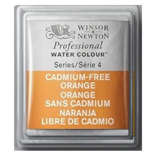 Winsor & Newton Watercolour proff. 1/2 pan cadminum-free, orange (0101899)