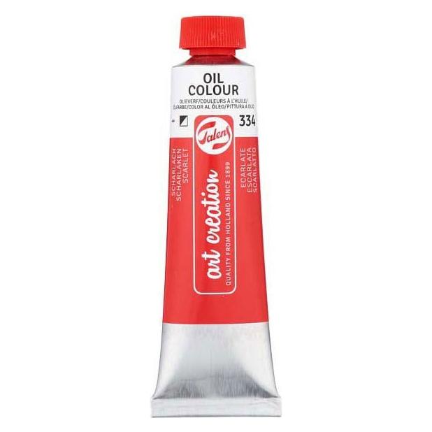 Talens Art Creation Ölfarbe, Tube 40 ml, Scharlachrot 334 (40 ml) (57456743)
