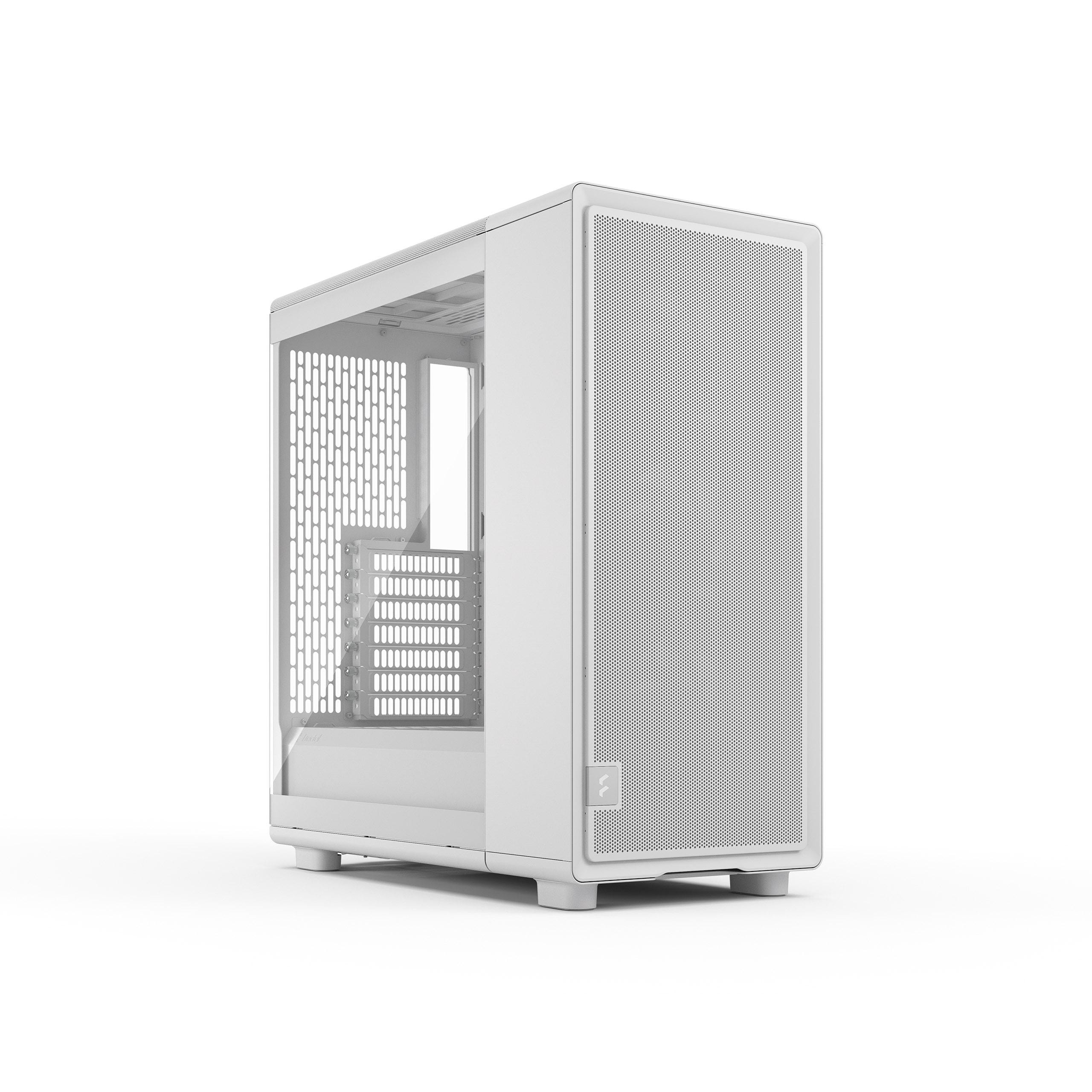 Fractal Design Epoch Gaming PC Gehäuse Tower Weiß Seitenfenster