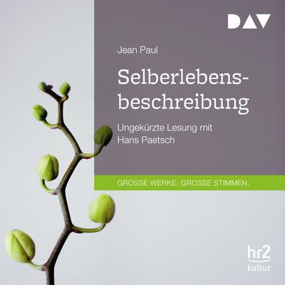 Selberlebensbeschreibung - Jean Paul, Audio, 9783742427953