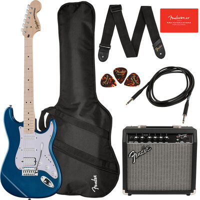 Squier Aff. Strat HSS MN PACK LPB Lake Placid Blue