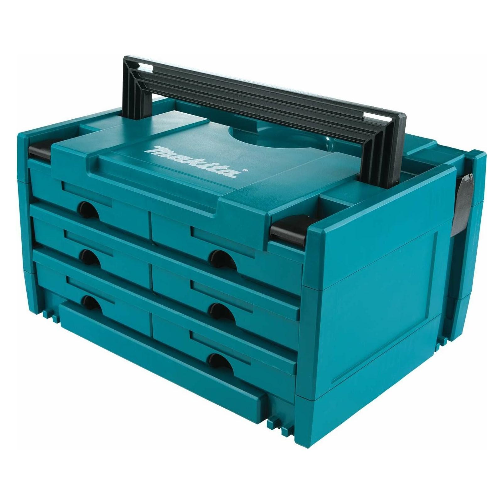 Makita P-84333 MAKSTOR 3.6 M-BOX SYSTAINER mit 6 Schubladen (P-84333)
