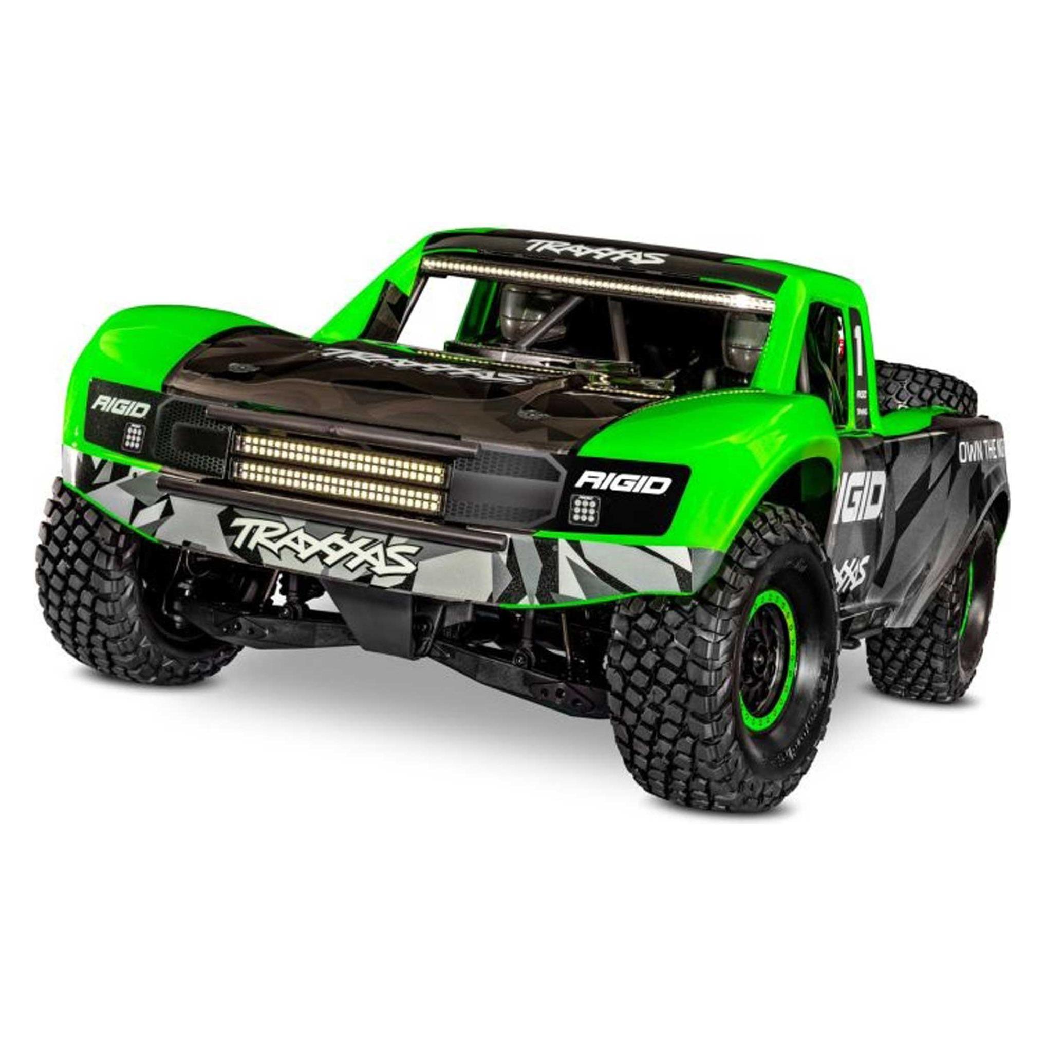 Traxxas Unlimited Desert Racer 4x4 VXL RGD1 1/7 Race-Truck RTR Brushless, ohne Akku/Ladegerät +LED (RTR Ready-to-Run) (TRX85086-4-RGD1)