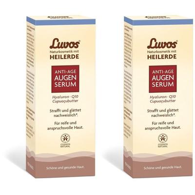 Luvos Heilerde Anti-Age Augenserum 2x 2x15 ml Augencreme