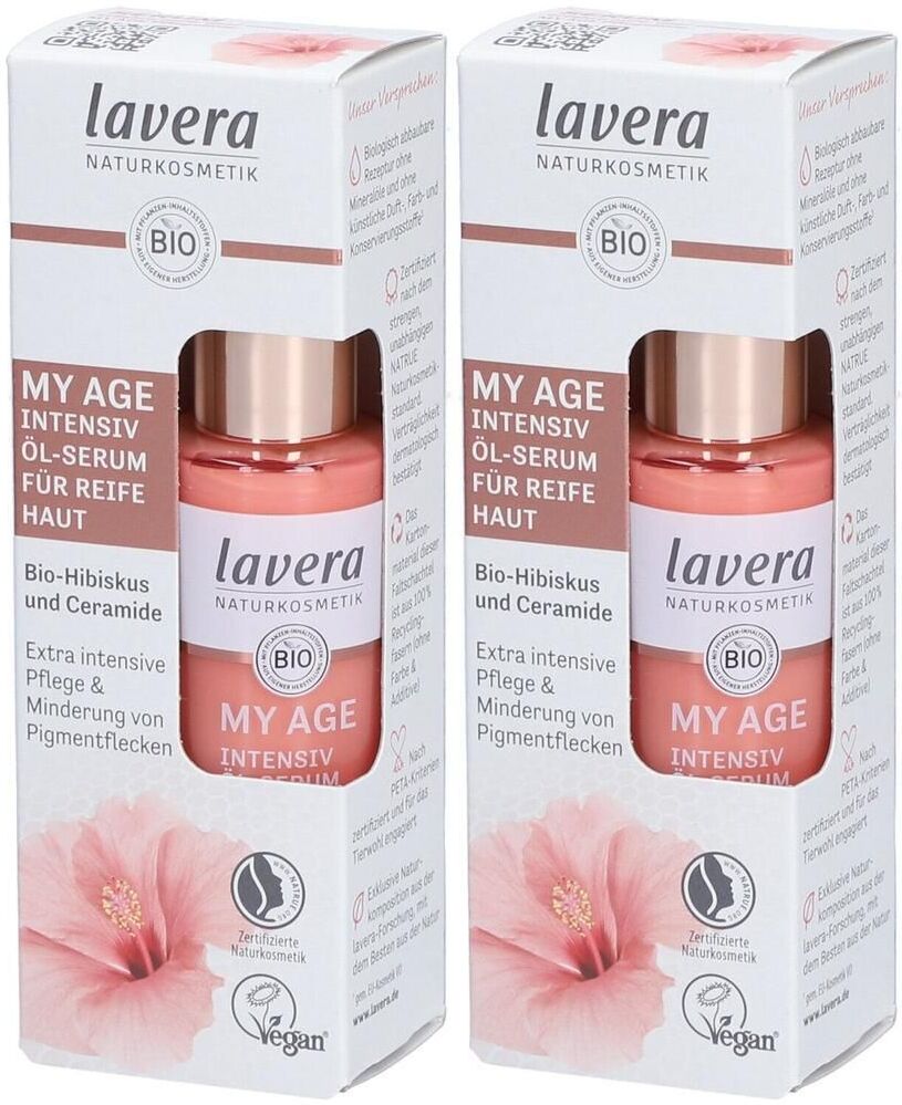 Lavera My Age Intensiv Öl-Serum dt 2x 2x30 ml Elixier
