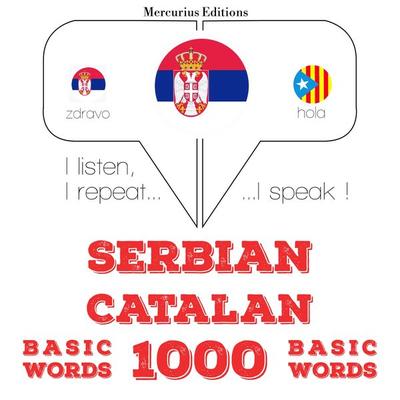 1000 essential words in Catalan - JM Gardner, Audio, 9782821140493