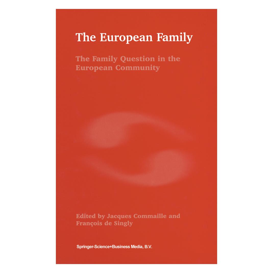 Springer The European Family (Englisch, Softcover, F. de Singly, Jacques Commaille) (55379172)