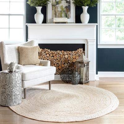 Nuloom Adelaida Farmhouse Jute Area Rug