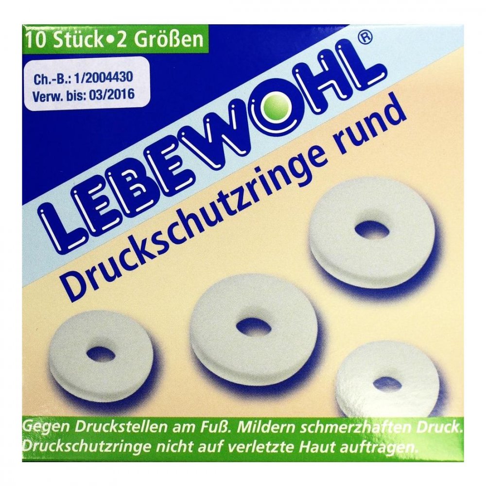 lebewohl-Fabrik GmbH & Co. KG Lebewohl Druckschutzringe rund 00620406