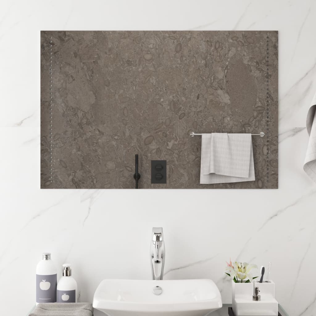 vidaXL Miroir de salle de bain à LED 60x90 cm
