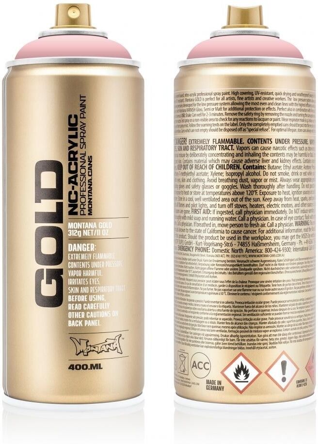 Montana Gold 400ML G3000 Lychee   4048500284311   Verf
