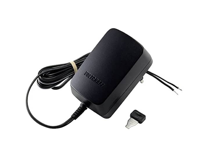 VOLTCRAFT VC-11258695 Voeding 3 V/DC, 4,5 V/DC, 5 V/DC, 6 V/DC, 7,5 V/DC, 9 V/DC, 12 V/DC 1,5 A 18