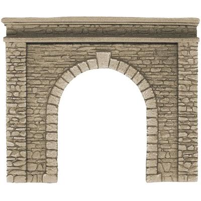 NOCH 58061 H0 Tunnel-Portal 1gleisig Hartschaum-Fertigmodell