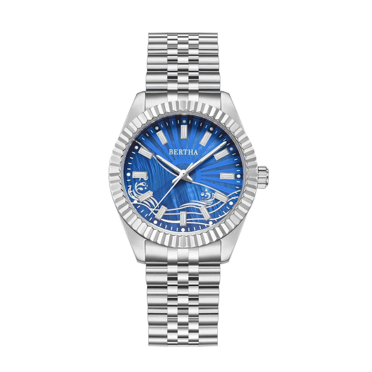 Montre-bracelet Bertha Marina en nacre
