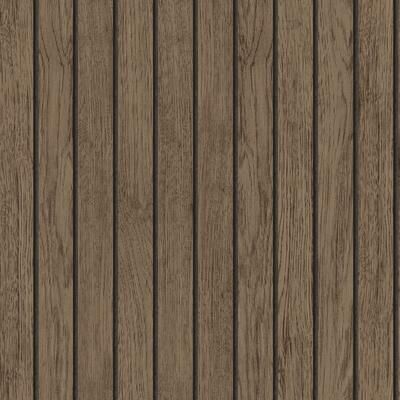 Fine Decor Manolo Brown Wooden Slat Wallpaper