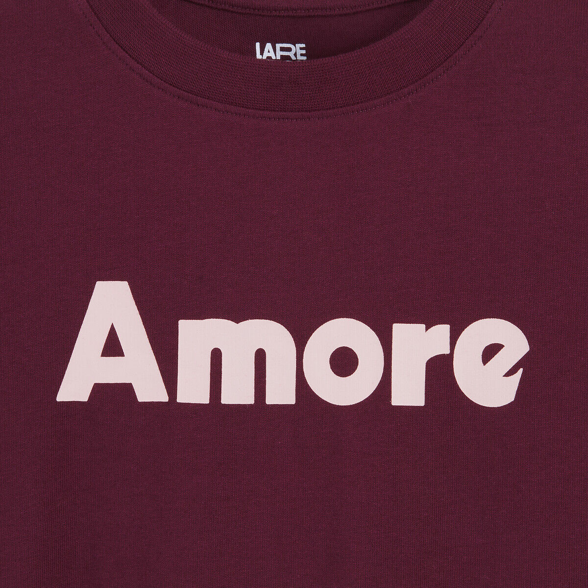 LA REDOUTE COLLECTIONS T-shirt manches longues imprimé Amore