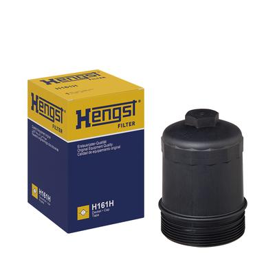 HENGST FILTER Deckel, Ölfiltergehäuse H161H 105mm für Mercedes