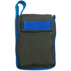 Tasche für Langzeitblutdruckmessgerät schwarz/blau