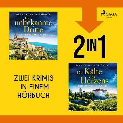 Die unbekannte Dritte & Die Kälte des Herzens - Alexandra Grote, Audio, 9788727246772