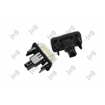 ABAKUS Kennzeichenleuchte l512100002led LED beidseitig für TOYOTA