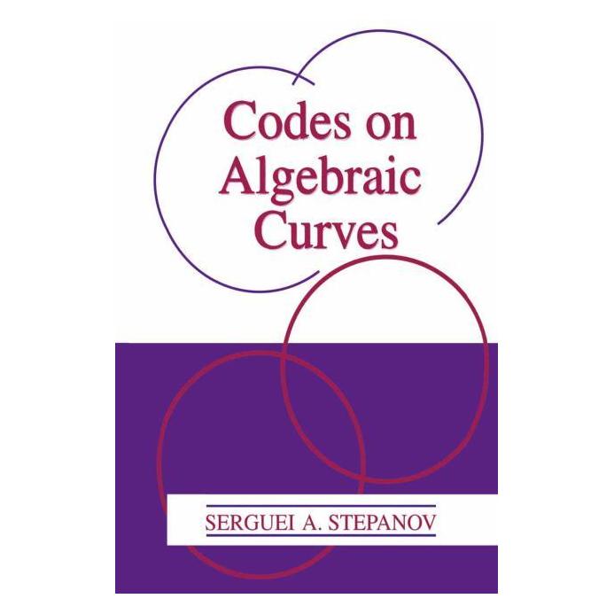 Springer Codes on Algebraic Curves (Englisch, Softcover, Serguei A. Stepanov) (55534451)