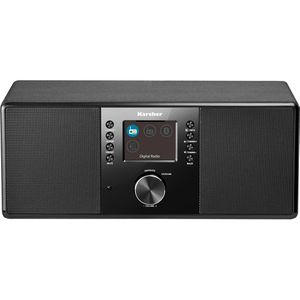 Karcher Radio DAB 5000+ DAB+, Bluetooth, Stereo, schwarz