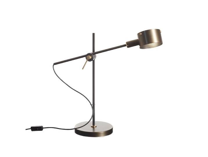 OLUCE lampe de table G.O. (Bronze anodique - Métal)