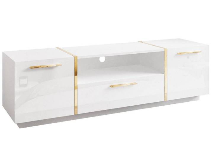 yourhouse24 Lowboard TV ONYX TV-Schrank Hochglanz Fernsehschrank