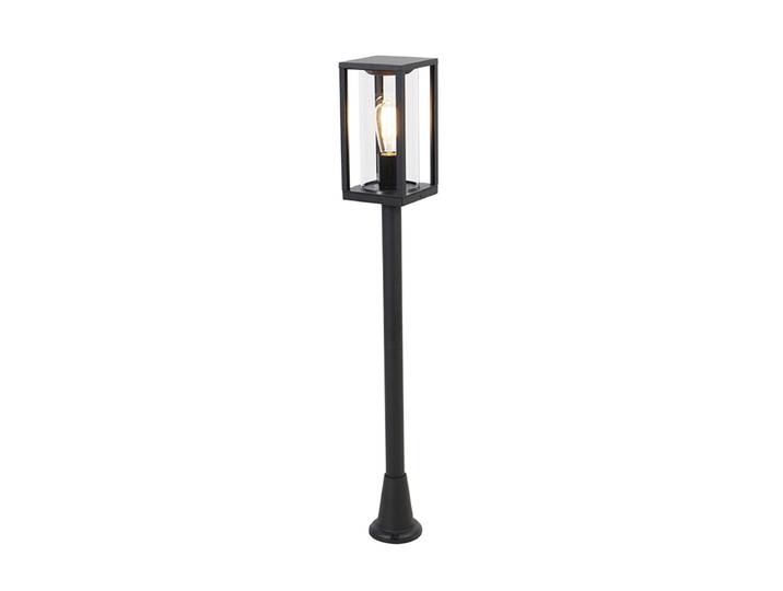 Lampadaire d'extérieur noir 100 cm avec piquet de terre et