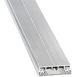 Durchschraubprofil universal Alu-Gummi bei Überhang – 60 mm breit 3500 mm lang