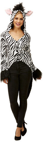 buttinette Frack "Zebra"