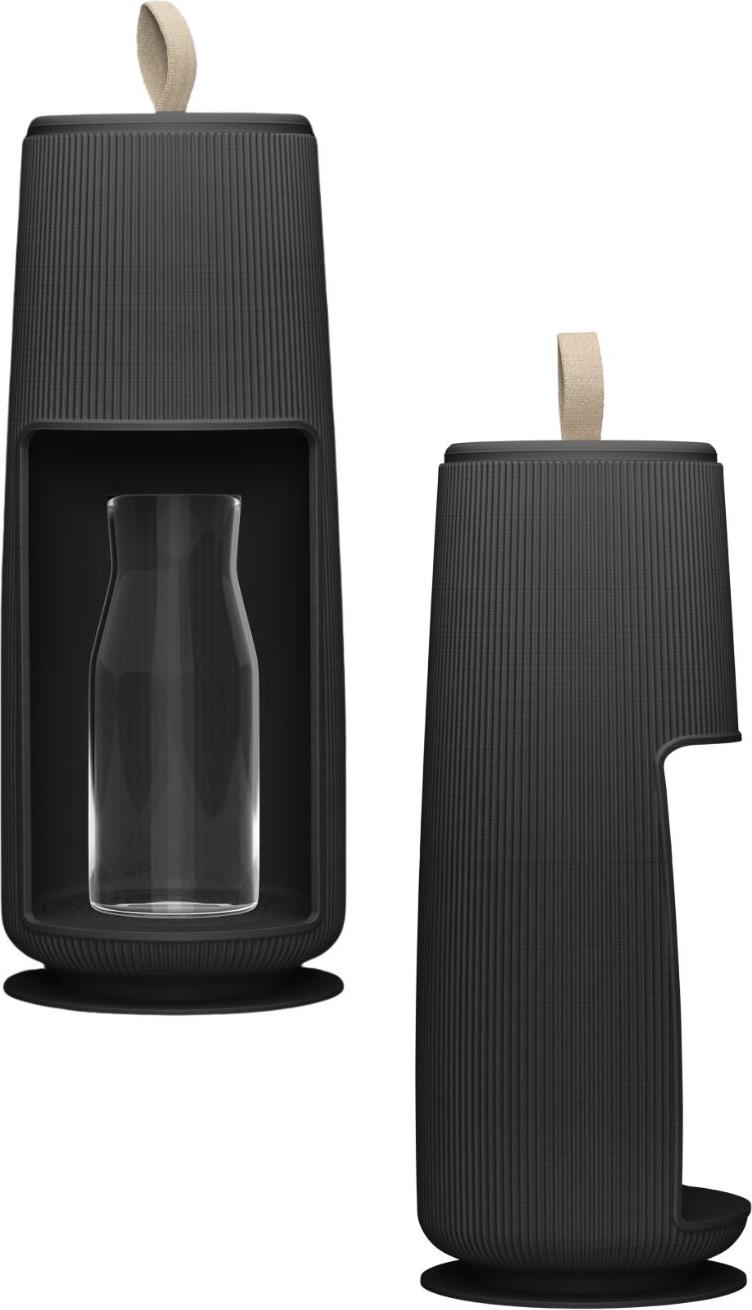 flowell Wasserfilter inkl. 3 Kartuschen/ Kannenfiltersystem, Farbe:Stone Grey