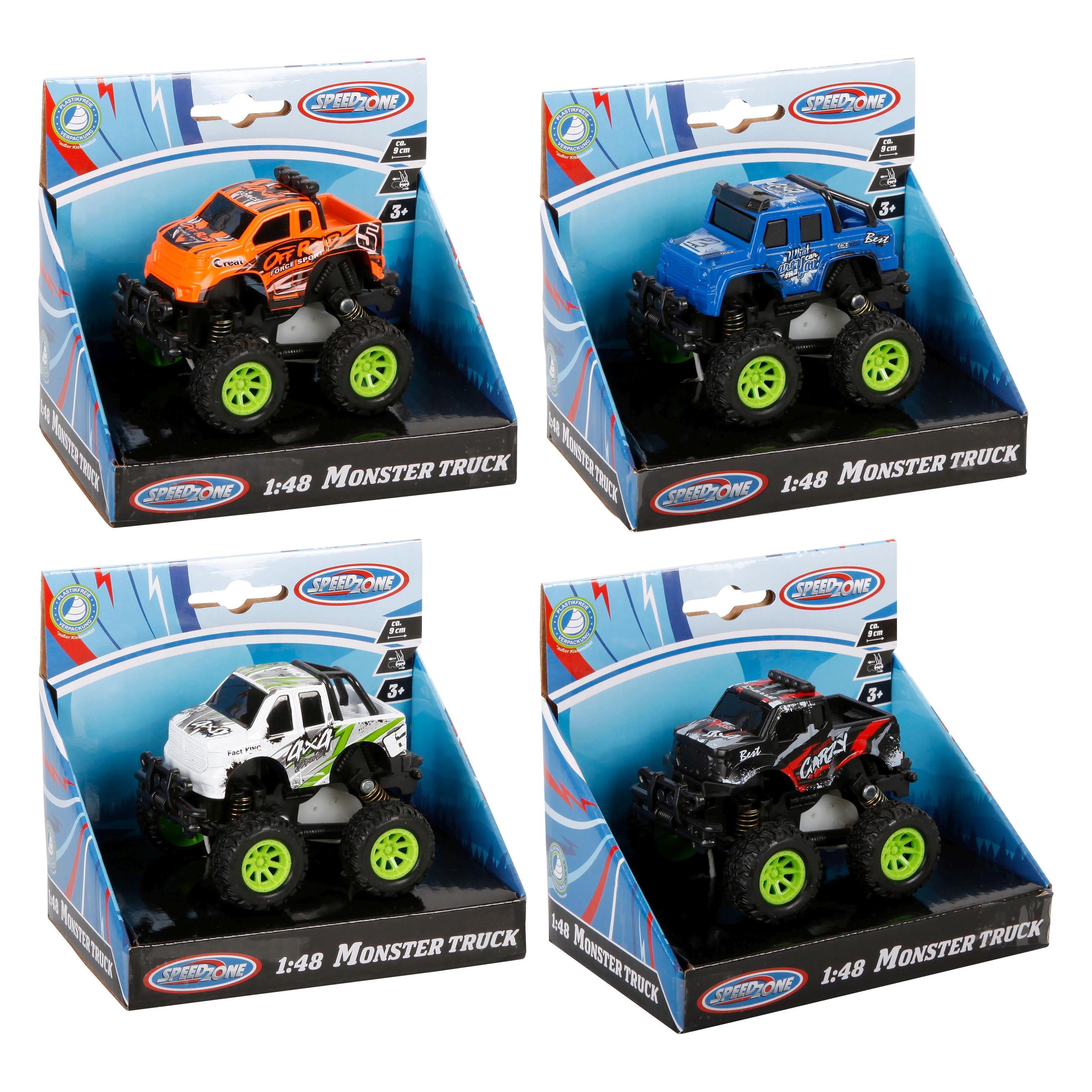Vedes SZ D/C Monstertruck, 1:48, 4-f.sort. (58097340)