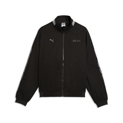 Trainingsjacke PUMA "Porsche Legacy Lifestyle Jacke Herren", Herren, Gr. S, schwarz, Obermaterial: 100% Baumwolle. Futter: 100% Polyester. Füllung: 100% Polyester. Rippe: 2% Elasthan, 98% Baumwolle, Jacken Trainingsjacke
