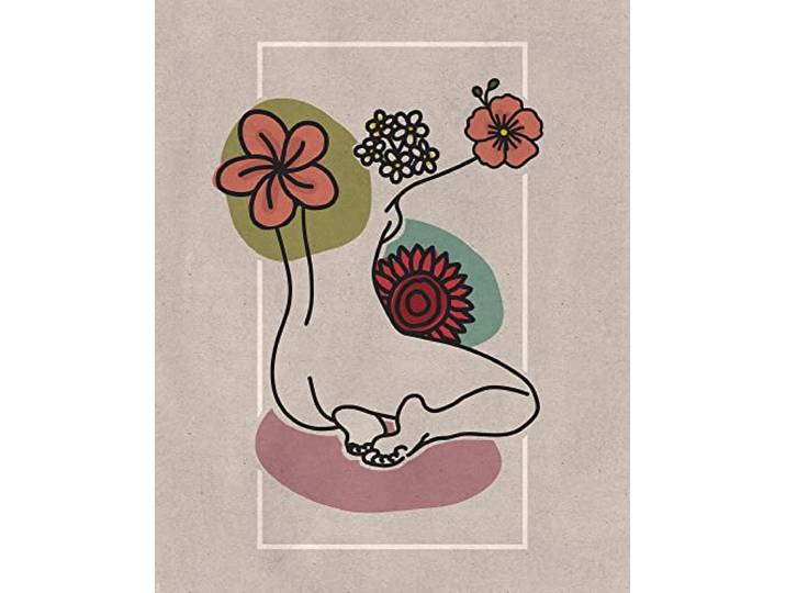 Komar Wandbild - Rosalie - Größe: 40 x 50 cm - Poster, Kunstdruck, Dekoration, Wohnzimmer, Schlafzimmer