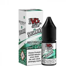 Spearmint NicSalt Liquid by IVG 10ml / 10mg