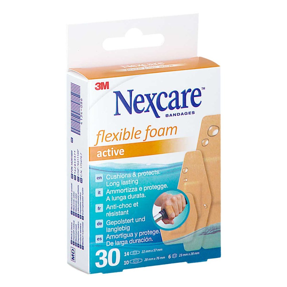 3M Deutschland GmbH Nexcare flexible foam active strips 3 Grössen 16261889