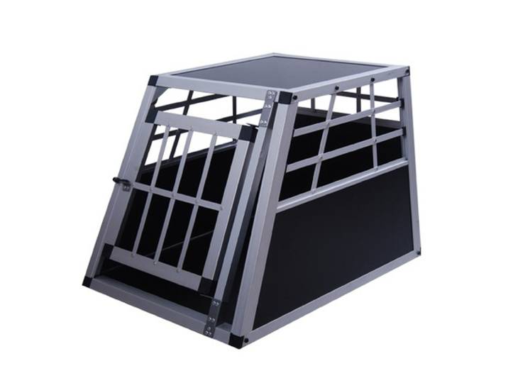Hundebox Alu S schwarz